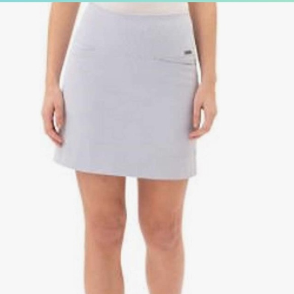 S.C. & Co. Blue Stripe 360° Tummy Control Skort XXL/ XXG - Picture 2 of 13